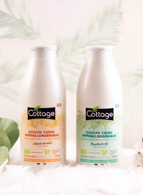 清仓！大瓶装！法国cottage悠香伊沐浴露蜂蜜味560ml 26/06