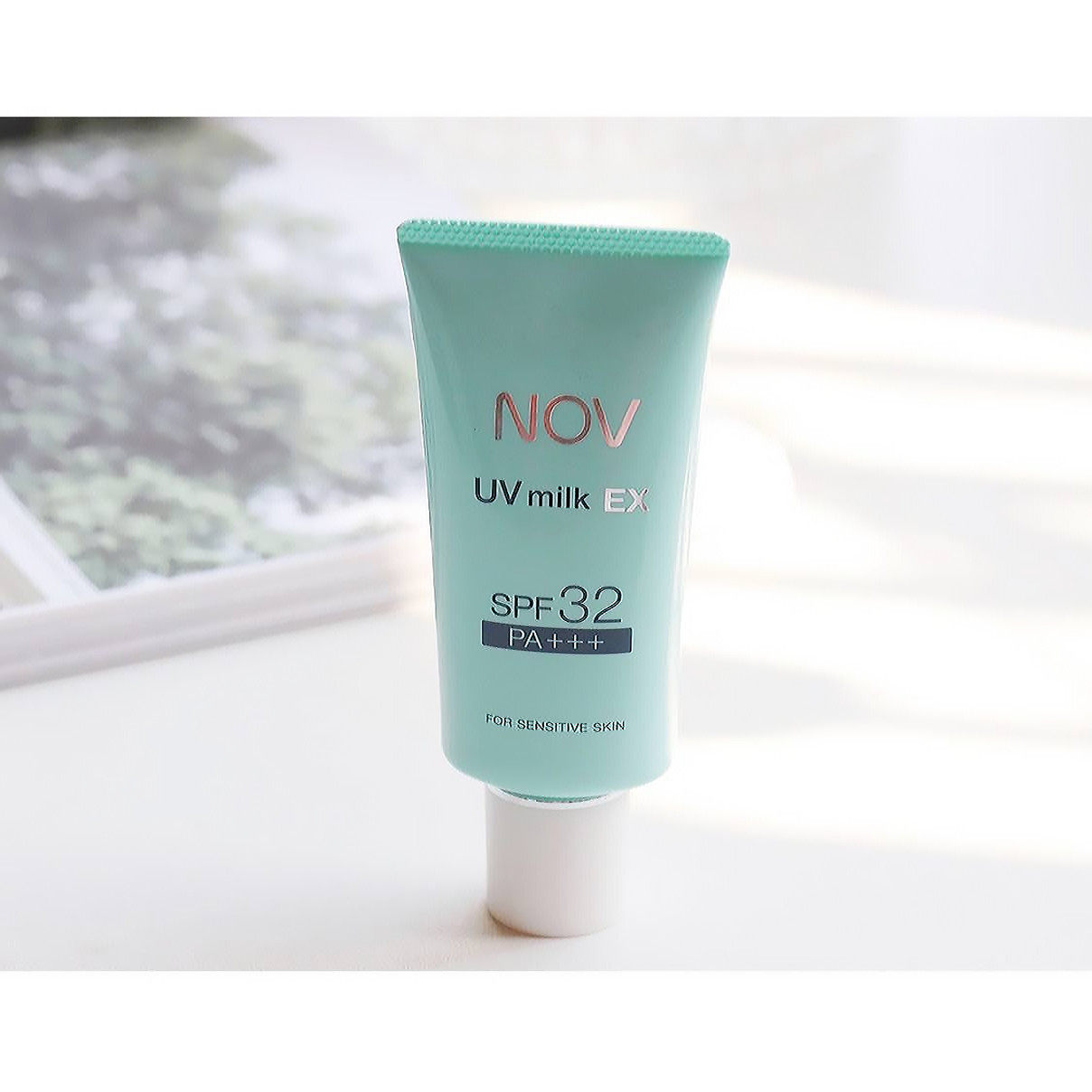 包邮【紫外线大作战】Nov娜芙防晒霜spf32 35g 纯物理无酒精