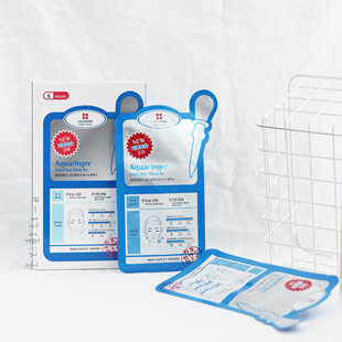 拍2包邮 LEADERS丽得姿韩国补水面膜润美面膜补水保湿6片