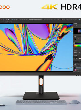 联想来酷显示器 32英寸4K笔记本外接电脑液晶屏幕升降旋转M3221PL