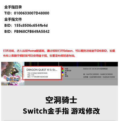 空洞骑士switch金手指游戏修改