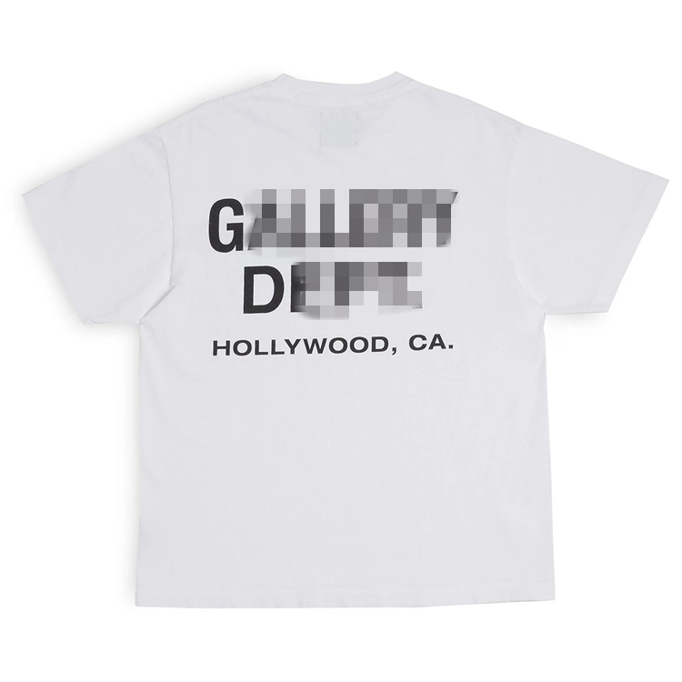 thumbnail for Classic Logo Print Retro American Trendy Round Neck Short-Sleeved T-Shirt