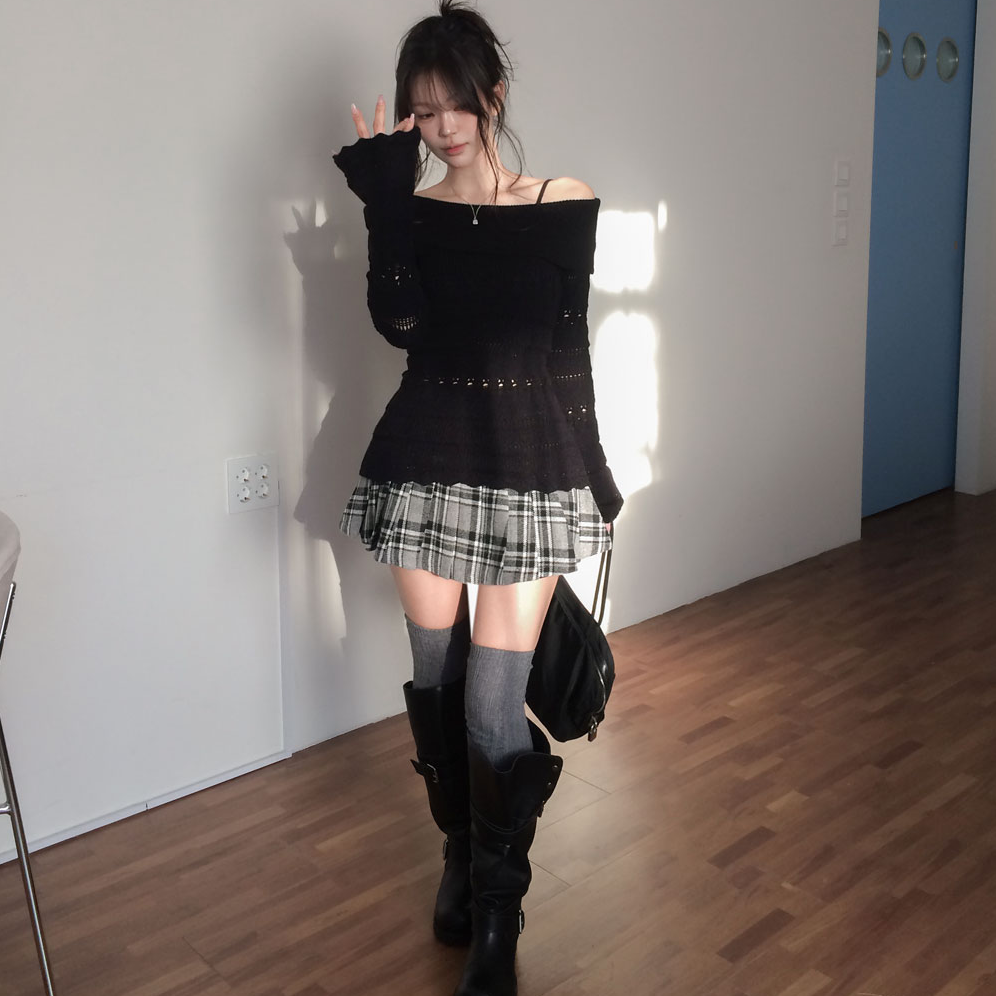 chic ▲韩国官网代购 格纹短裙,女装/女士精品,半身裙,淘宝优惠券,粉丝福利购,淘宝优惠卷