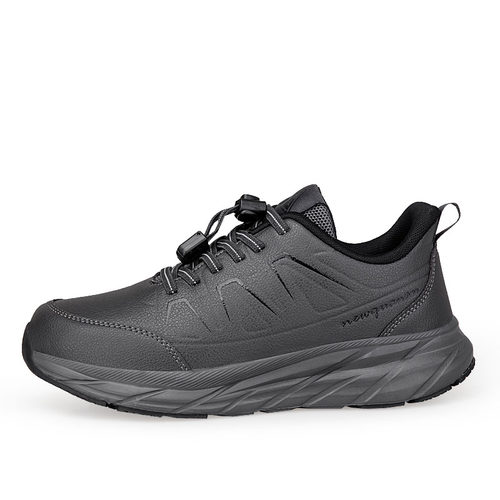 中老年人皮面健步鞋运动鞋