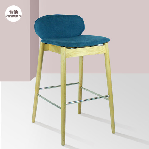 吧台椅高脚凳cantouch实木北欧