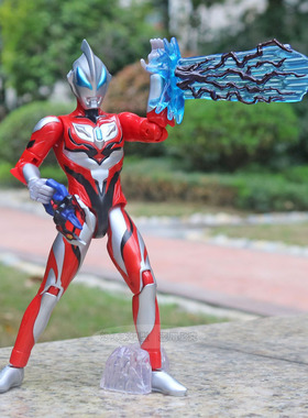 万代奥特曼豪华版超可动捷德原始形态带配件15厘米高盒装模 21929