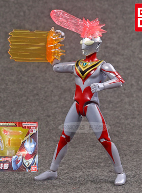 万代正品豪华版超可动系列盖亚奥特曼人偶模型儿童玩具礼物21939