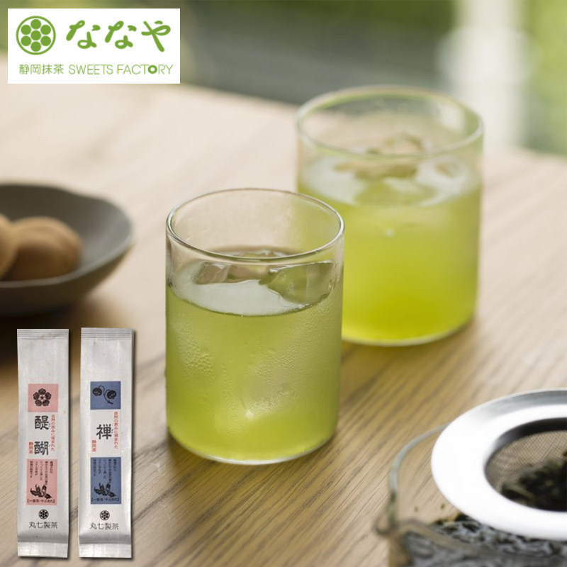 3折促销】日本进口TEA&SPOON丸七静冈米其林专卖店醍醐禅煎绿茶叶
