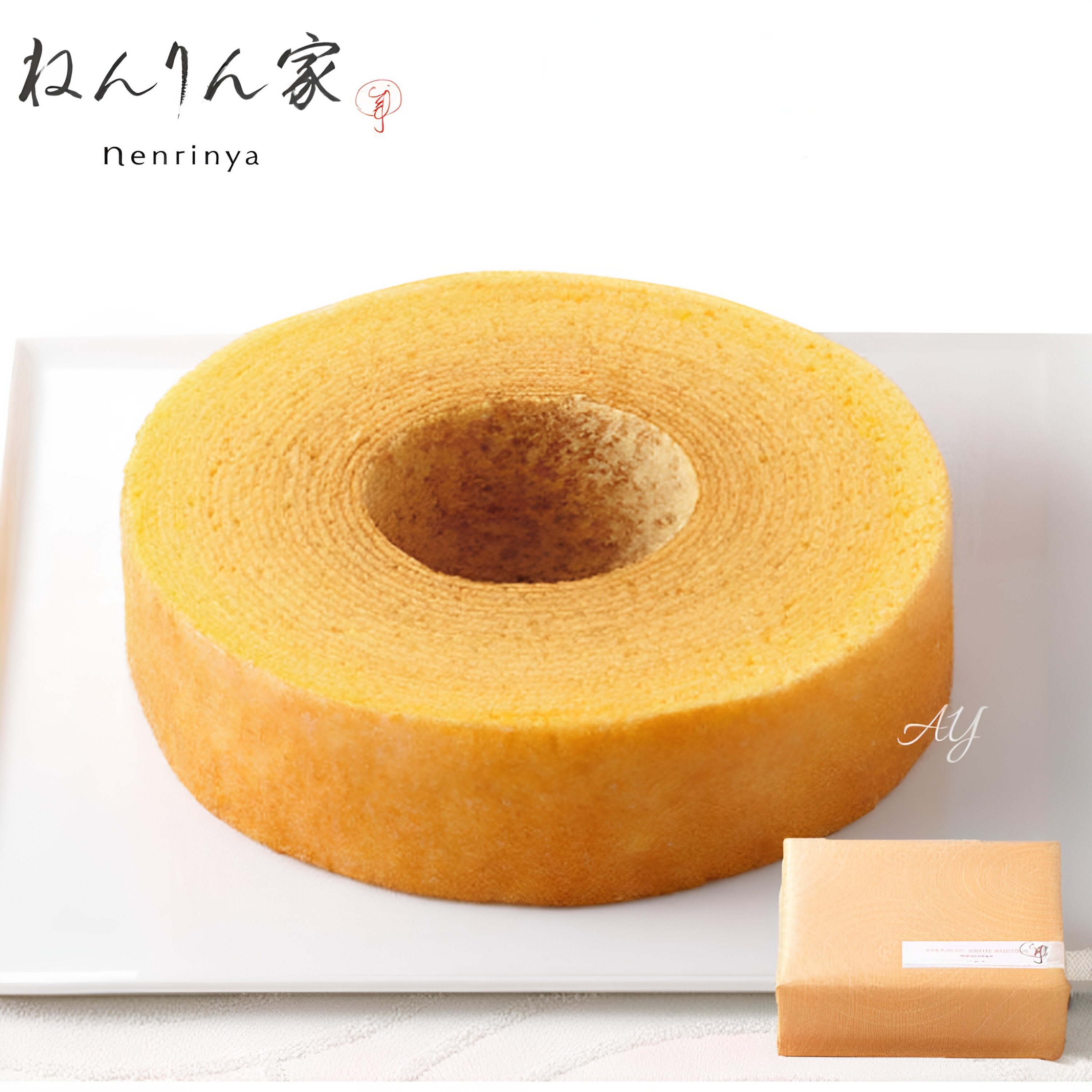 【现货】日本东京银座年轮家黄油巧克力年轮蛋糕点心厚切进口零食