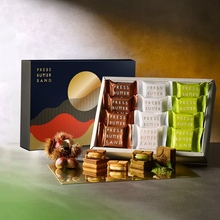 圣诞礼盒日本ins网红零食推荐PRESS BUTTER SAND焦糖奶油夹心饼干