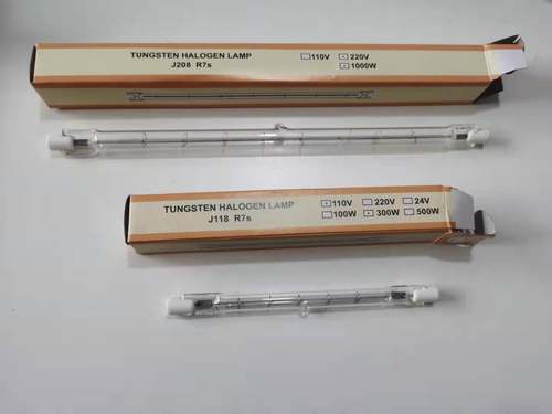 船用 灯口钨丝卤素灯管 TUNGSTEN HALOGEN LAMP  R7S  J118 J208