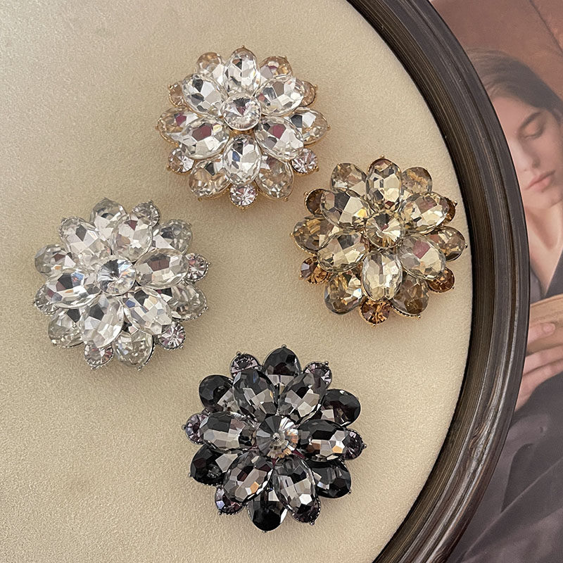 皮草领扣大衣外套装饰扣服装辅料