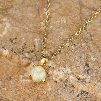 9815【原创欧泊opal系列】8*8设计师款女士项链