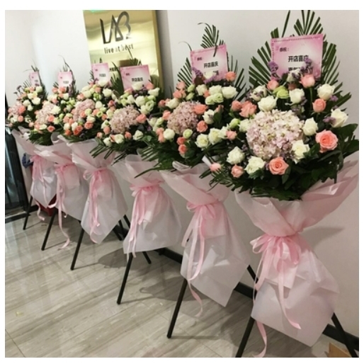 大冶市东岳路金湖罗家桥金山街金牛镇鲜花店配送开业花篮商务
