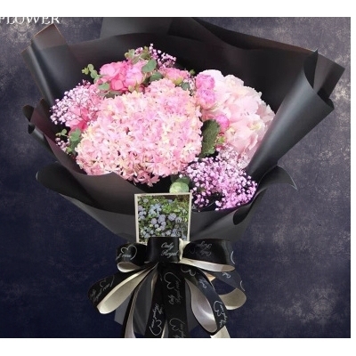 庄河市新华广场国奥花园水仙新城海云天鲜花店520配送玫瑰花束