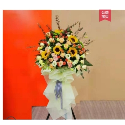 格尔木市德令哈市乌兰县都兰县天峻县鲜花店配送开业花篮乔迁