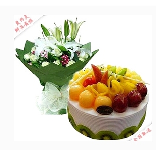 宝鸡市金台区群众路东风路十里铺卧龙寺520花束鲜花店配送生日蛋