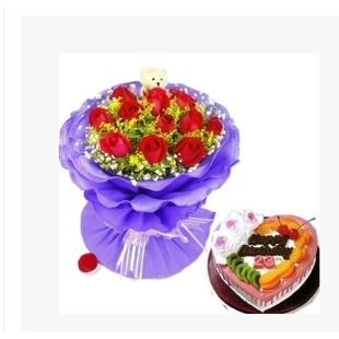 苍南县灵溪镇龙港镇宜山镇大渔镇钱库镇情人节鲜花店配送生日蛋糕