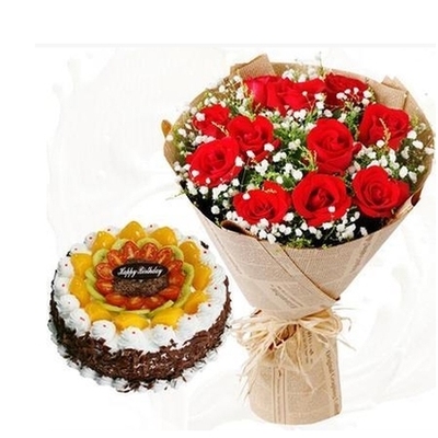 哈尔滨呼兰区腰卜街康金街双井街沈家镇蛋糕店鲜花店配送生日蛋糕