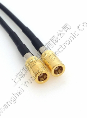 屏蔽连接线SMB-K/SMB-K母头RG174全铜线射频线SMB母头转接线