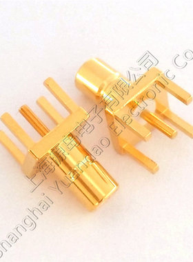 优质纯铜射频连接器接头SMB-JE公头PCB焊板天线座SMB-JHD公座