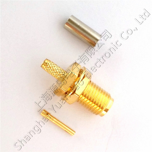 优质全铜射频连接器接头SMA-KY-1.5  -C-KY-1.5 KY1.5 母头 - 封面