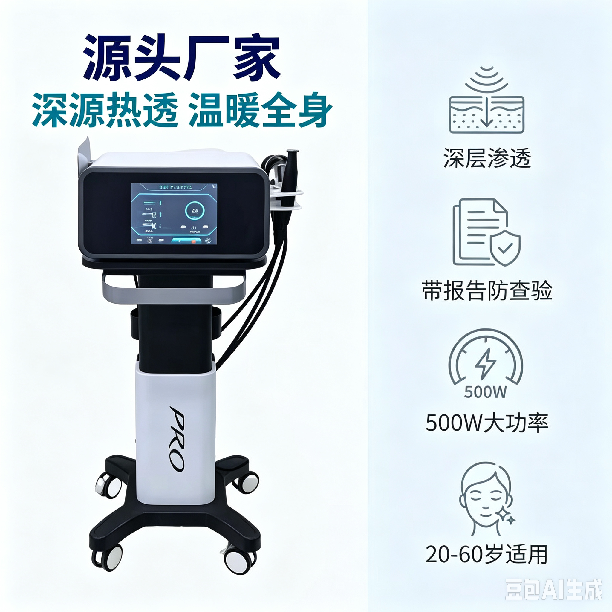 海纳美业同款温博仕深源热身体塑形内源抗衰塑形提升免疫美容仪器