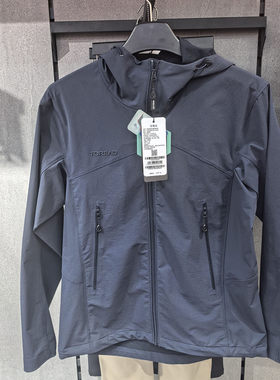 探路者软壳衣男26春夏款户外考杜拉防风弹力休闲外套TAEEAO81021