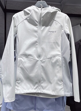 探路者防风越野外套女26春夏新软壳衣机能风徒步登山TAEEAO82018