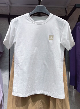 探路者短袖女式2026春夏新款户外圆领百搭透气速干T恤TAJJAO82234