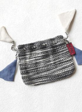 尼泊尔WSDO Nepali Thailly纯棉手织布首饰袋抽绳袋 小收纳束口袋