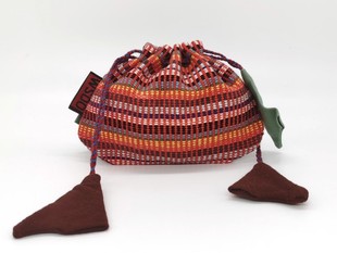 收纳束口袋⑤ Thailly纯棉手织布首饰袋抽绳袋 尼泊尔WSDO Nepali