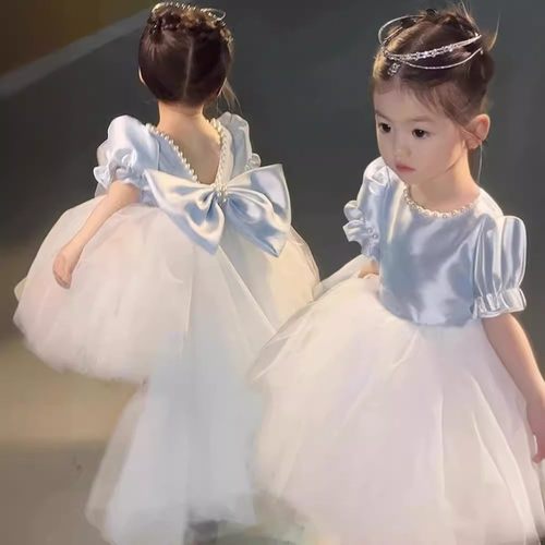 儿童婚纱礼服公主女宝宝