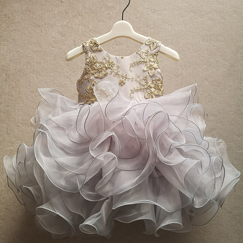 花童儿童礼服婚纱蓬松公主裙公主