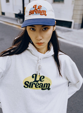 LeStream LOGO带帽卫衣男女同款帽衫2025FW新款
