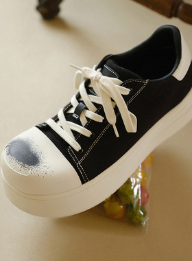 【左奇函 鹭卓 梓渝同款】LeStream80s开口笑厚底增高大头休闲鞋