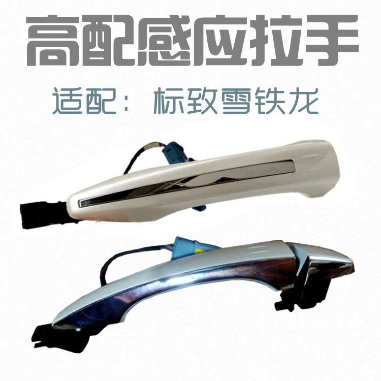 标志508c4l感应车门外拉手把手