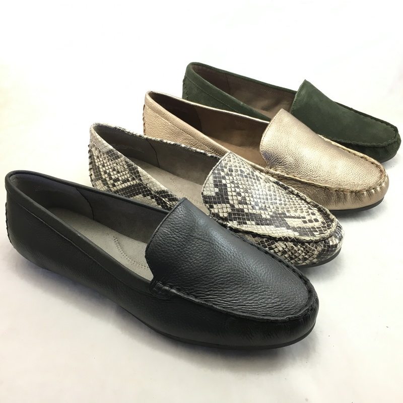 外贸原单aer牛皮真皮平底缝马克线帅气舒适单鞋女鞋