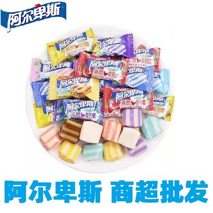 阿尔卑斯软糖散糖混合水果味500g儿童零食糖果礼包新年糖婚庆喜糖