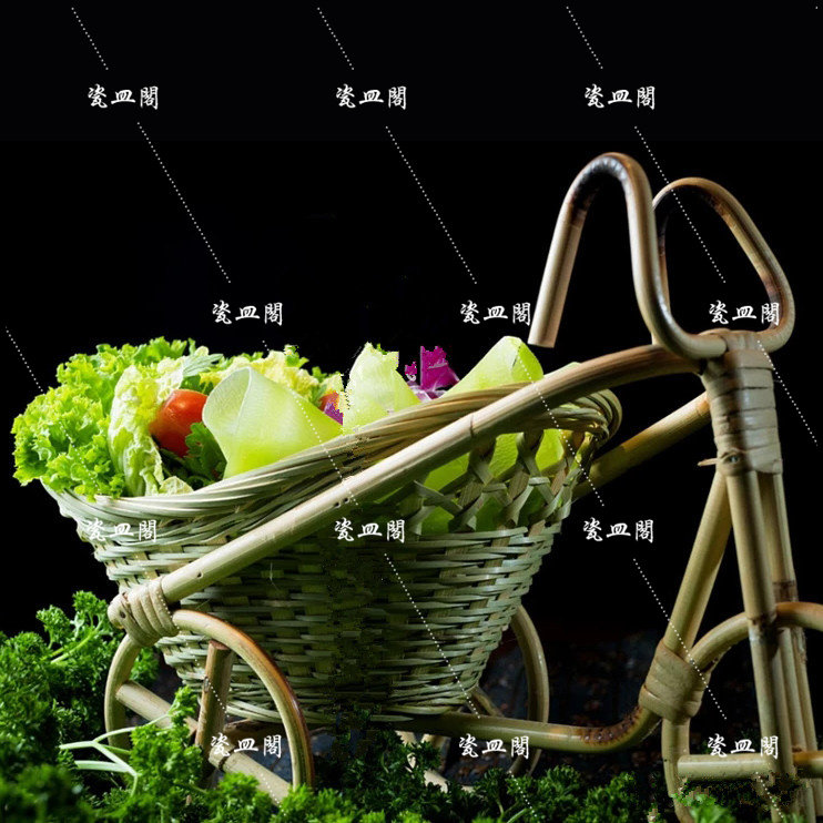创意串串火锅店餐具专用配菜盘竹编农家乐个性凉菜商用盘蔬菜拼盘,餐饮具,盘,淘宝优惠券,粉丝福利购,淘宝优惠卷