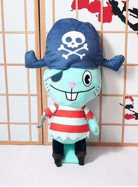 HTF欢乐树朋友happy tree friends海盗Russell公仔包邮