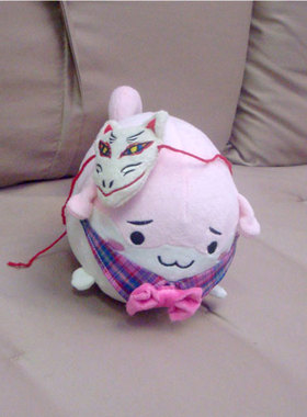 【古德沃夫】东方project白泽球  秦心 秦 こころCOS玩偶现货包邮