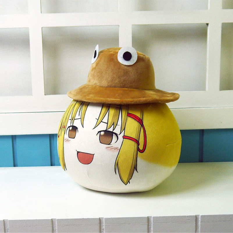 东方project 恶心丸油库里抱枕 泄矢诹访子 二次元动漫周边包邮