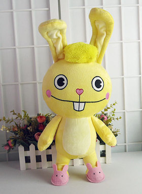 HTF欢乐树的小伙伴们happy tree friends拖鞋Cuddles公仔包邮