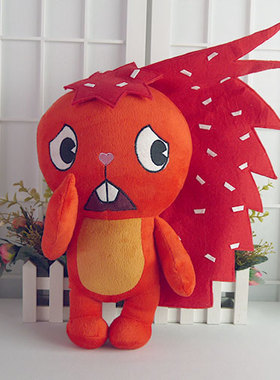 HTF欢乐树的小伙伴们happy tree friends红刺Flaky公仔包邮
