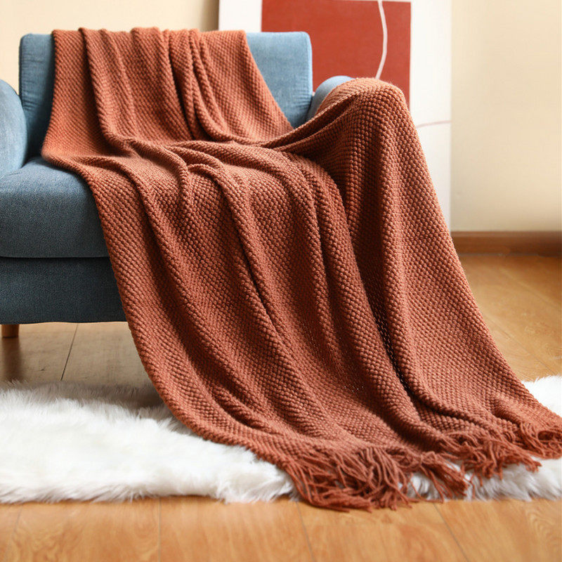沙发毯盖毯毛毯 冬季加厚针织毯办公室午睡毯子空调毯酒店搭巾,居家布艺,沙发套,淘宝优惠券,粉丝福利购,淘宝优惠卷