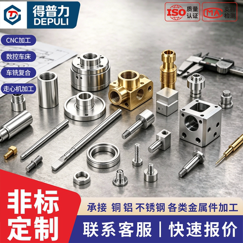 CNC机加工车铣304不锈钢铜铝定制