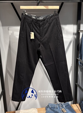 【特价】Levis李维斯专柜正品男士黑色宽松锥型休闲裤39352-0022