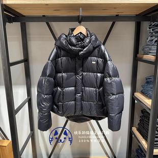 Levis李维斯专柜正品2024女士肯豆连帽廓形斗篷羽绒服002QA-0000