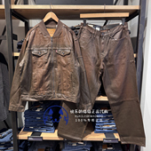 仿皮拉链棒球领牛仔外套004Z1 男士 0000 2025 Levis李维斯专柜正品